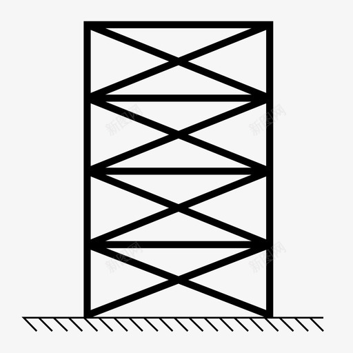 支撑架宇宙结构工程图标svg_新图网 https://ixintu.com 乐队 国光 国旗 土木工程 宇宙 手机 支撑架 结构工程 飞机