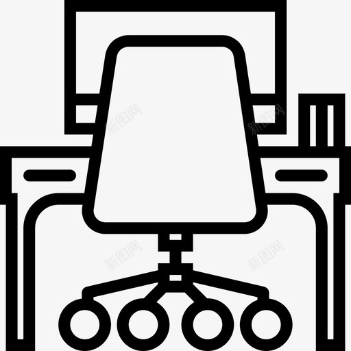 办公桌工作区办公区图标svg_新图网 https://ixintu.com smashicons户型轮廓 书桌 写字台 办公区 办公桌 家具 家居 工作区