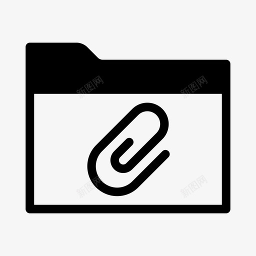 附件文件夹发送接收图标svg_新图网 https://ixintu.com 发送 平滑填充文件夹 接收 文件 电子邮件 移动 组 附件文件夹 附加剪辑 集合
