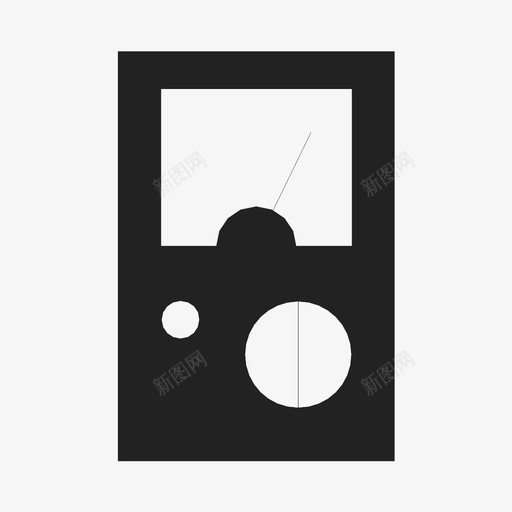 数字万用表图标svg_新图网 https://ixintu.com 数字万用表