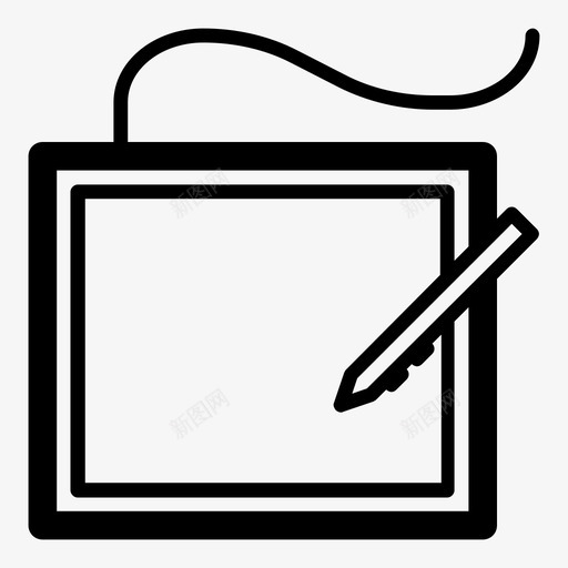 图形板手写笔笔图标svg_新图网 https://ixintu.com 动物 图形板 宇宙 手写笔 数字化仪 数字绘图 百万像素 盒子 笔 艺术板 装配