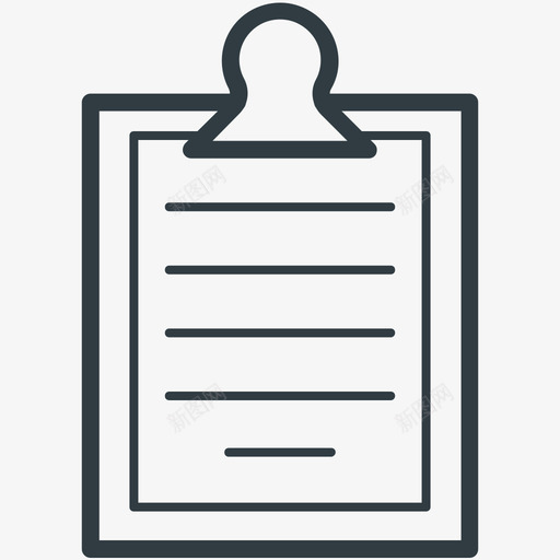 处方医疗和健康线图标svg_新图网 https://ixintu.com 医疗和健康矢量线图标 处方