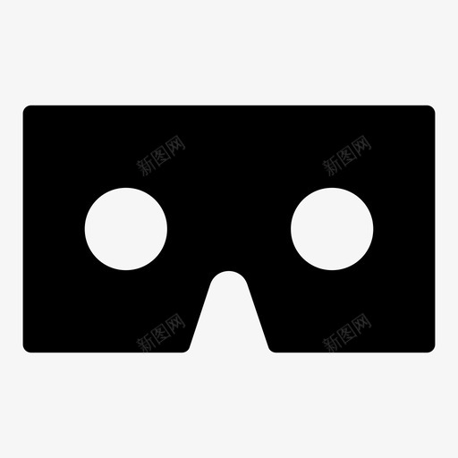 vr查看器虚拟现实使用图标svg_新图网 https://ixintu.com vr查看器 享受 使用 护目镜 播放 电影 穿戴 纸板 虚拟现实