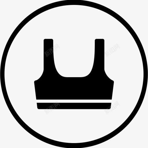 采购产品运动胸罩运动内衣运动装图标svg_新图网 https://ixintu.com 上衣 坚固 寻求 布料 时尚 服装 运动内衣 运动装 适合 采购产品运动胸罩