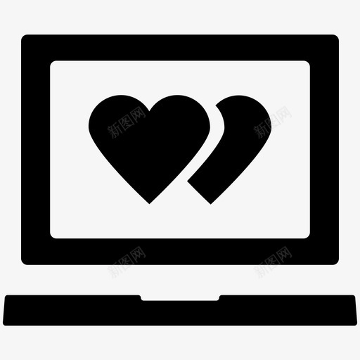 笔记本电脑电脑数据处理器图标svg_新图网 https://ixintu.com 互联网连接 平板电脑 心形符号 想象 数据处理器 爱情 爱情和浪漫酷矢量图标 电脑 硬盘 笔记本电脑
