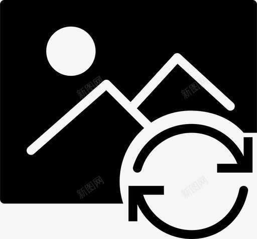 同步互动牢固图标svg_新图网 https://ixintu.com 互动牢固 同步图片