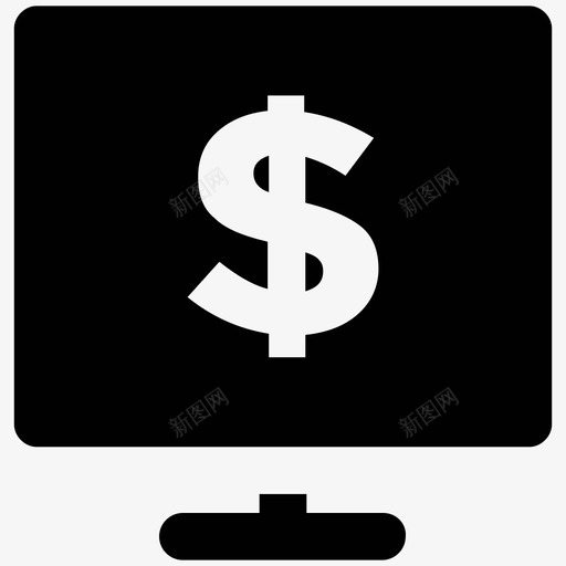 电子商务贸易大胆的固体图标svg_新图网 https://ixintu.com 电子商务 贸易大胆的固体图标