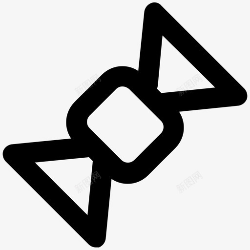 太妃糖圣诞粗线条图标svg_新图网 https://ixintu.com 圣诞粗线条图标 太妃糖