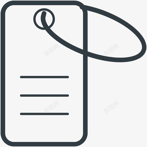 标记行程线图标svg_新图网 https://ixintu.com 标记 行程矢量线图标