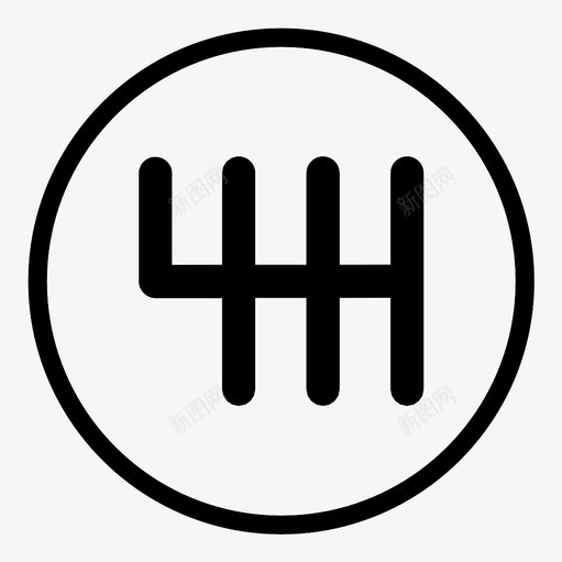 变速箱换档杆机械图标svg_新图网 https://ixintu.com 1档 发动机 变速箱 手动 换档杆 机械 设备
