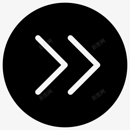 右箭头方向图标svg_新图网 https://ixintu.com 位置 右 方向 标记 移动 箭头 箭头实心图标 间距 页