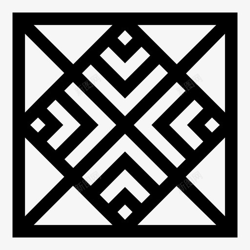 图案7木材窗户图标svg_新图网 https://ixintu.com 传统 图形 图案 图案7 木制框架 木材 瓷砖 窗户 符号 装饰 设计