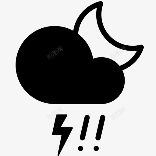 夜间冰雹风暴不安粉碎图标svg_新图网 https://ixintu.com 不安 云 光滑的天气 夜间冰雹风暴 天气 破坏 粉碎 裂缝 闪电 雨 黑暗