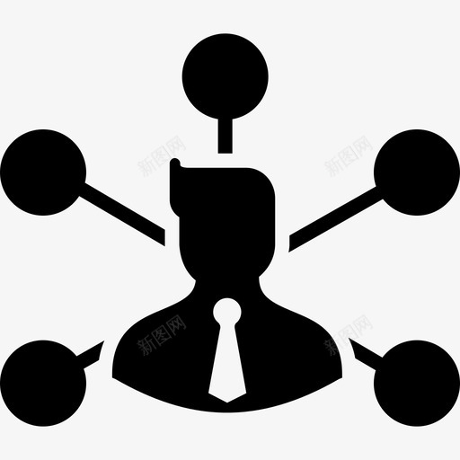 网络已知的伙伴链接图标svg_新图网 https://ixintu.com 业务 分支 商人 已知的伙伴 朋友 社区 网络 联系人 连接 通信 链接