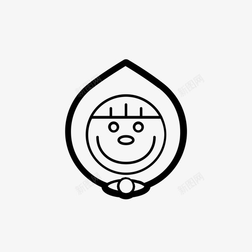 女孩圣诞节装饰图标svg_新图网 https://ixintu.com 人 圣诞收藏 圣诞节 女人 女孩 女性 装饰