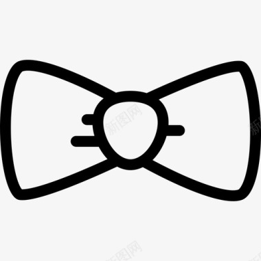 领结款式凯蒂猫图标图标