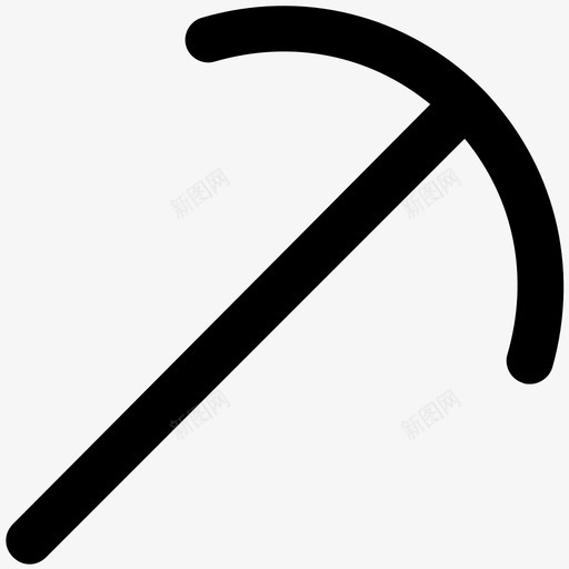 斧头工具岩石图标svg_新图网 https://ixintu.com 切割 园艺工具 岩石 工作工具 工具 建筑大胆的固体图标 手握 打破 斧头 矿山 砍