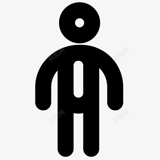 人用户躯干图标svg_新图网 https://ixintu.com 个人资料 人 头 手臂 用户 社交 网站 网站工具包2 胃 腿 躯干