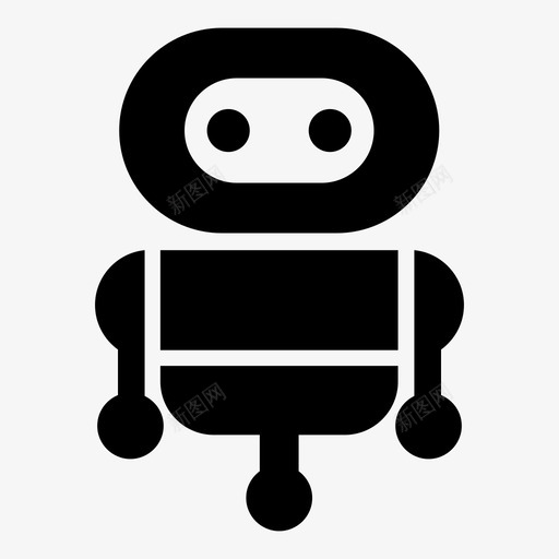 机器人r2d2机械图标svg_新图网 https://ixintu.com c3po r2d2 人工智能 机器人 机械 电器 电子 移动机械 自动化
