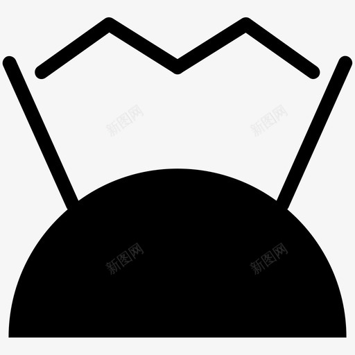 电极电阻整体图标svg_新图网 https://ixintu.com 增加 放大镜 整体 电子 电子冷矢量图标 电极 电阻 组件 透镜 遮蔽 频率
