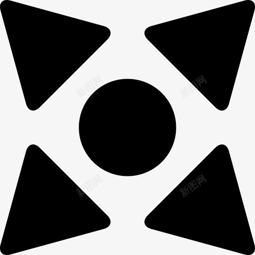 方位风指向星点工具和器具酷图标svg_新图网 https://ixintu.com 工具和器具 方位风指向星点 酷图标