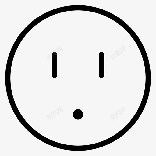 无语斜眼小嘴图标svg_新图网 https://ixintu.com 不说话 化身 安静 小嘴 情绪 斜眼 无法表达 无语 流畅的情感 脸 表情