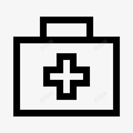 卫生箱伤害工具药品图标svg_新图网 https://ixintu.com 仪器 伤害工具 医疗容器 卫生箱 急救 治愈 治疗工具 药品 设备