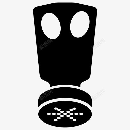防毒面具危险毒药图标svg_新图网 https://ixintu.com 危险 战争 方块 毒药 眼泪 防毒面具