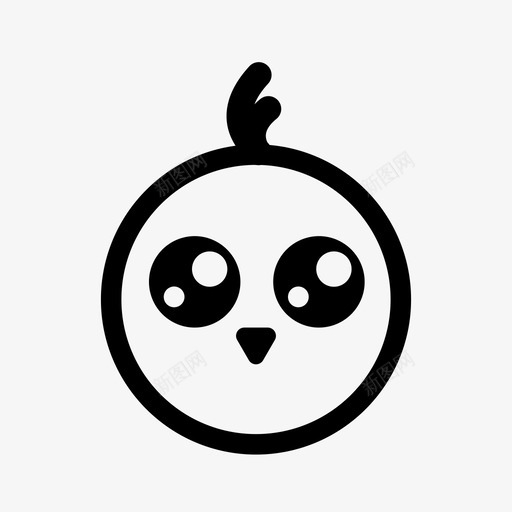 鸡肉动物鸟图标svg_新图网 https://ixintu.com 动物 复活节 家禽 小母鸡 春天 母鸡 鸟 鸡肉