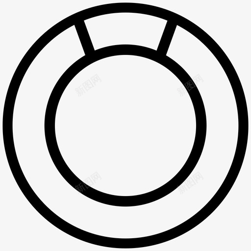 圆环图相对信息图标svg_新图网 https://ixintu.com 信息 信息图形线图标 同心 图形 图表 圆环图 数据 显示 浏览器 相对 评估图