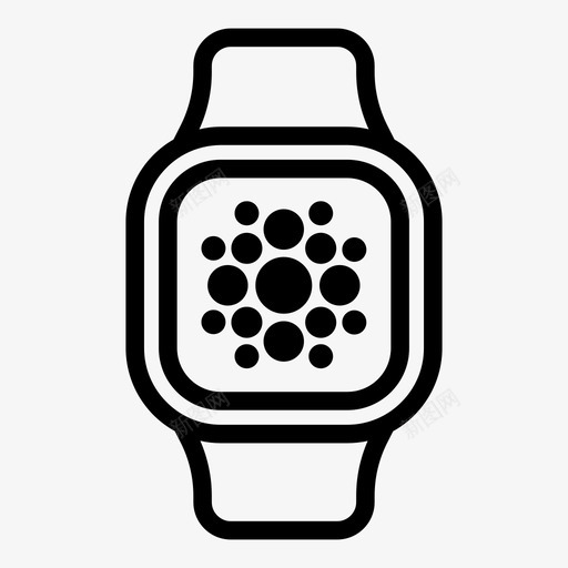 智能手表天气穿戴图标svg_新图网 https://ixintu.com 可怕的轮廓图标 天气 小时 手腕 支票 时间 智能手表 穿戴 苹果手表 设备