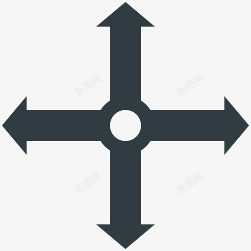 道路交叉口地图和导航酷标图标svg_新图网 https://ixintu.com 地图和导航酷矢量图标 道路交叉口