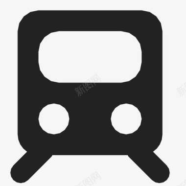 火车美国铁路地铁图标图标
