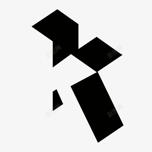 k等距字母表图标svg_新图网 https://ixintu.com k 等距字母表