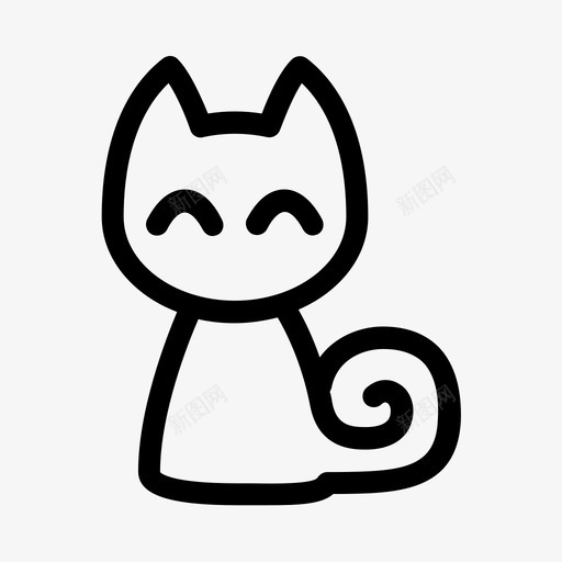 猫宠物物品图标svg_新图网 https://ixintu.com 动物 可爱 宠物 家 小猫 展示品 材料 物品 猫