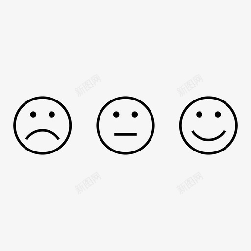 评级不高兴笑脸图标svg_新图网 https://ixintu.com 不高兴 投资组合 文件 新闻纸 最新技术 笑脸 评级 评级尺度 闩锁