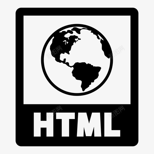 html文件网站页面图标svg_新图网 https://ixintu.com html文件 internet 客户端 扩展名 文件格式1 文档 浏览器 网站 页面