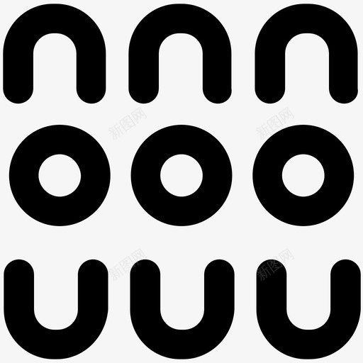 和开发加粗线条图标svg_新图网 https://ixintu.com 设计 设计和开发加粗线条图标