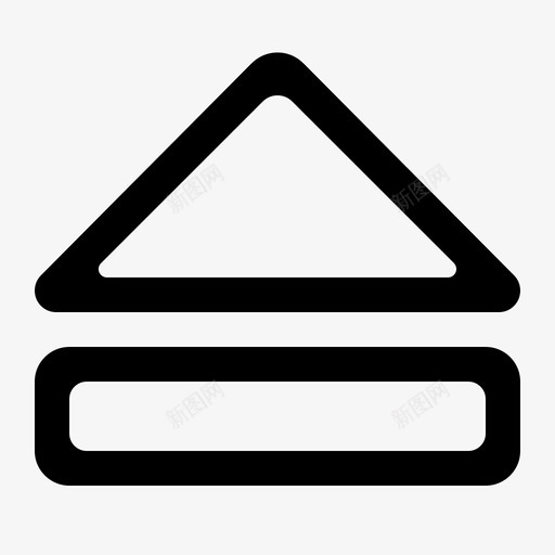 弹出cd光盘图标svg_新图网 https://ixintu.com cd 光盘 图标化 外置 弹出 弹出好 磁盘