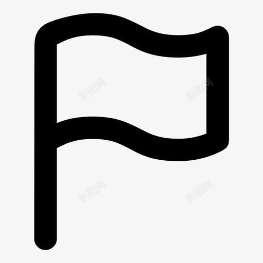 旗帜报告种族图标svg_新图网 https://ixintu.com 和平 国家 报告 旗帜 标记 白旗 种族 身份 通知