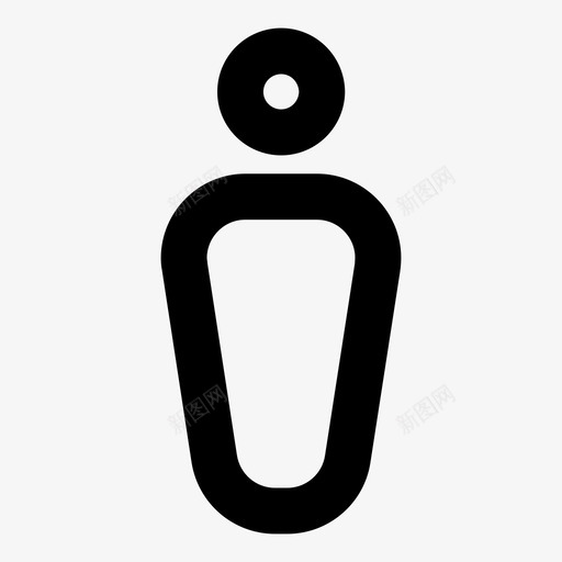 男猫男厕所图标svg_新图网 https://ixintu.com 建筑标志粗体 猫 男 男厕所
