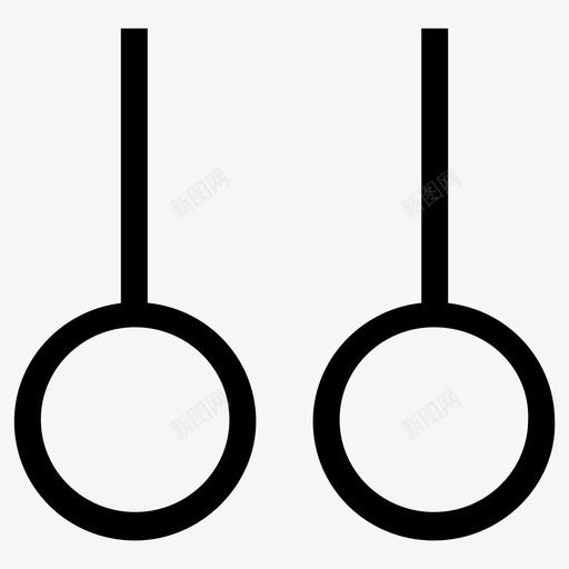 体操环静止环稳定环图标svg_新图网 https://ixintu.com 上方 交叉配合 体操环 手 用户界面图标 稳定环 转弯 静止环 风险环 飞环 高度