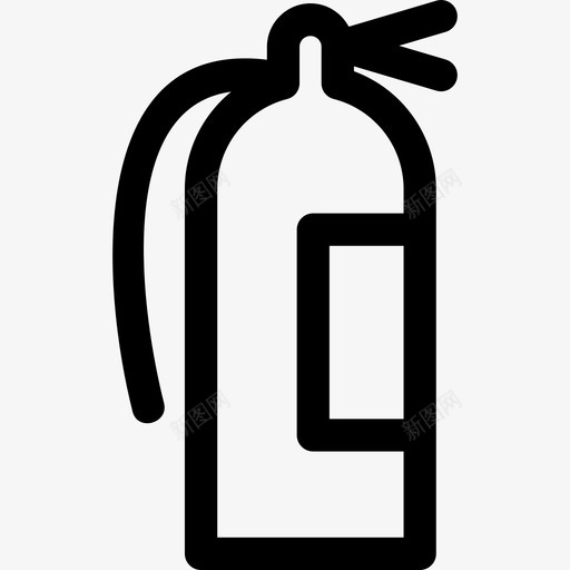 灭火器外形图工具和器具灯塔图标svg_新图网 https://ixintu.com 工具和器具 救火工具 灭火器外形图 灯塔