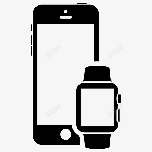 智能设备技术智能手表图标svg_新图网 https://ixintu.com 信息 手机 技术 智能手机 智能手表 智能设备 移动 联网 苹果 苹果设备