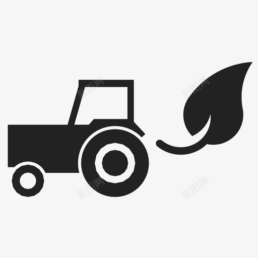 电动轨道拖拉机自然图标svg_新图网 https://ixintu.com 农业 拖拉机 汽车 生态 电动轨道 绿色 自然 车轮 重型机械 驾驶室
