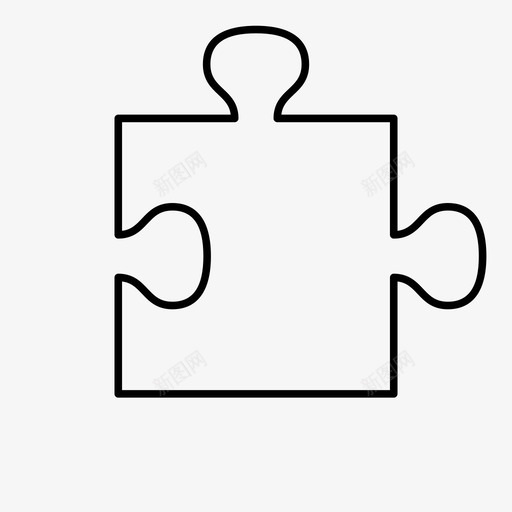 拼图块补丁模块图标svg_新图网 https://ixintu.com 拼图 拼图块 挑战 模块 求解 游戏 补丁 连接