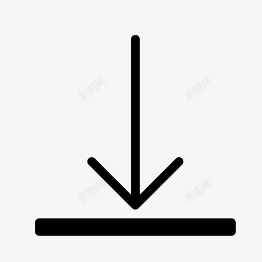 底部对齐平滑填充内容图标svg_新图网 https://ixintu.com 平滑填充内容 底部对齐