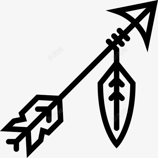 箭弓飞镖图标svg_新图网 https://ixintu.com 射击 射弹 弓 武器 狂野 箭 粉碎图标狂野西部轮廓 西部 长矛 飞镖