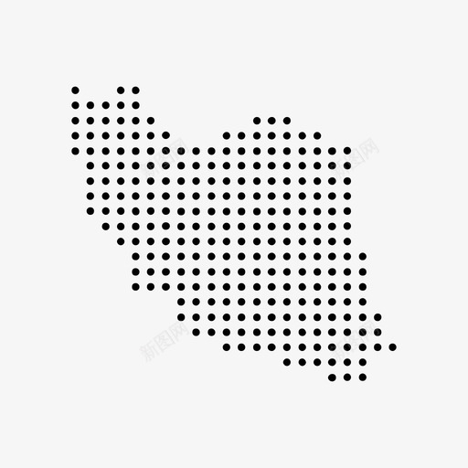 伊朗地图位置图标svg_新图网 https://ixintu.com 中东 亚洲 伊朗 位置 危险 国家 国家卷1 地图 巨大 沙漠