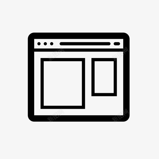 浏览器视图程序图标svg_新图网 https://ixintu.com 圆形套件 文件 文档 桌面 浏览器 界面 程序 窗口 笔记本电脑 视图 计算机